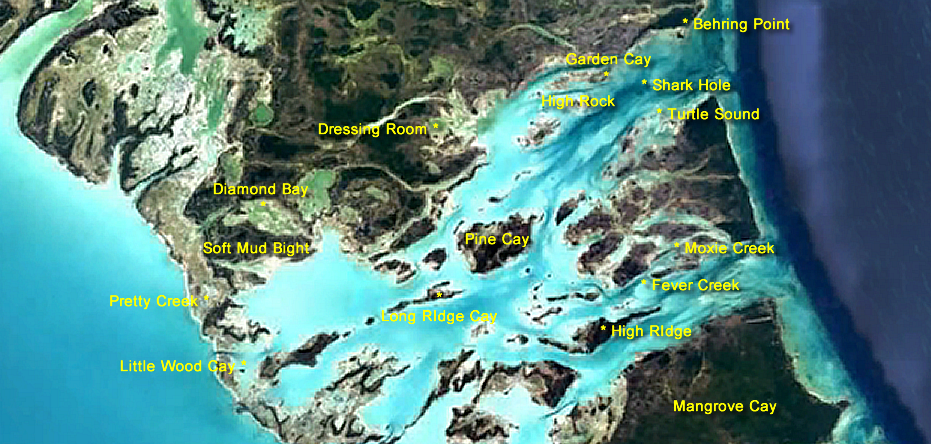 Middle Bight insert Andros Middle Bight Map